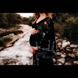 Fillyboo strange magic black kimono